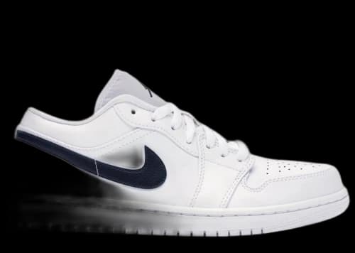 Jordan 1 Low White Obsidian