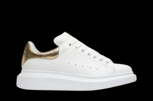 Alexander McQueen Oversized Sneaker 'White Light Gold' (Women's)