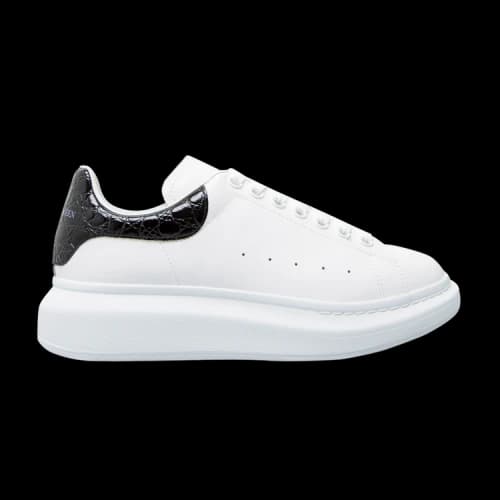Alexander McQueen Oversized Sneaker 'White Black' (Women's)