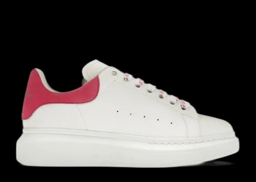 Alexander McQueen Oversized White Peony Pink (Women's)