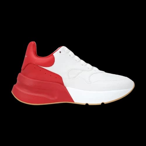Alexander McQueen Oversized Runner 'White Red' (Women's)