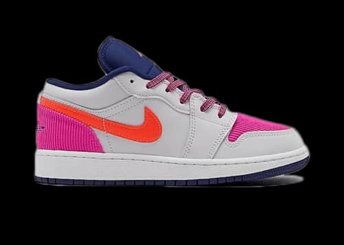Jordan 1 Low Pink Corduroy (GS)