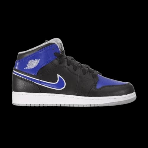 Air Jordan 1 Mid GS 'Black Royal'