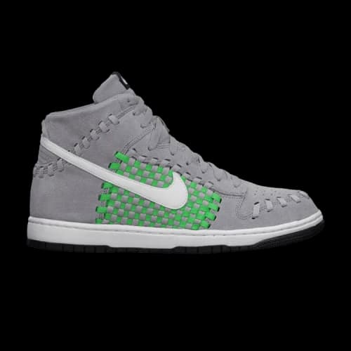 Nike Dunk High Woven 'Stadium Grey Green'