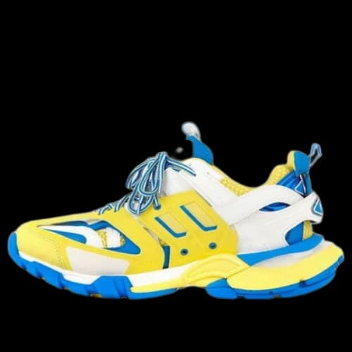Balenciaga Track 1.0 LED Sneakers 'Yellow Blue'