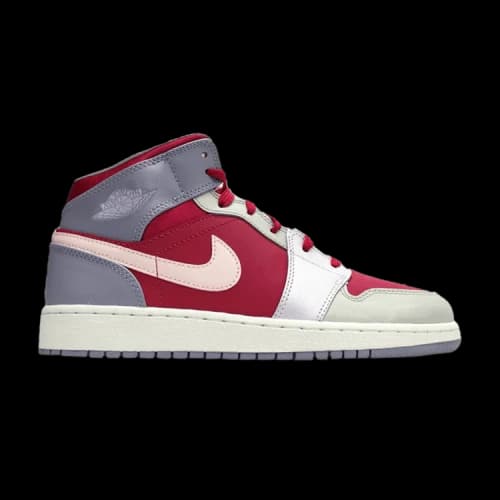 (GS) Air Jordan 1 Mid 'Hyper Fuchsia'