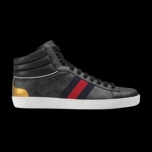 Gucci Ace GG High Top 'Black'