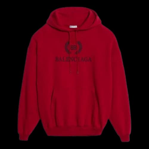 Balenciaga Alphabet Hoodie Red (Women's)
