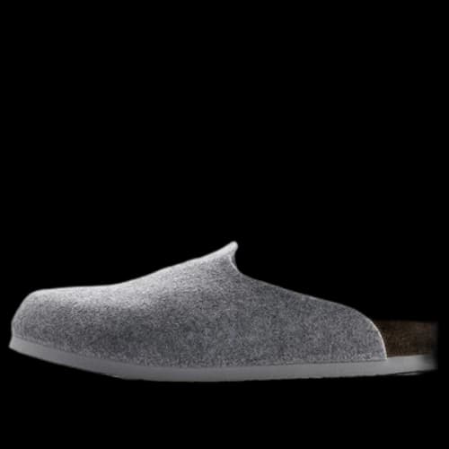 Birkenstock Amsterdam Version Light Grey Slippers (Women's)