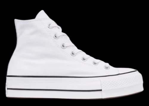 Converse Chuck Taylor All Star Lift Hi White (Women's)