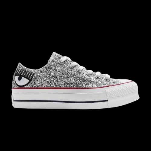 Converse Chiara Ferragni x Chuck Taylor All Star Lift Ox 'Silver Red' (Women's)