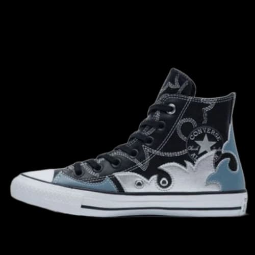 Converse Chuck Taylor All Star Space Cowgirl Black Trainers 'Blue Black Silver' (Women's)
