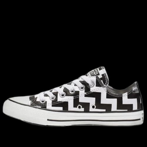 Converse Chuck Taylor All Star Low Top Canvas Black White Stripe 'Black White' (Women's)