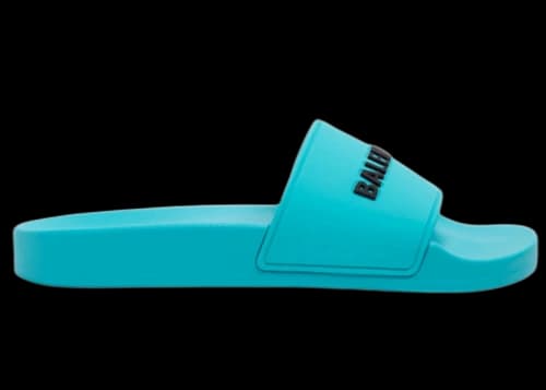Balenciaga Pool Slides Blue (Women's)