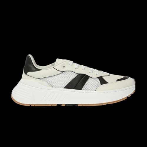 Bottega Veneta Speedster Sneaker 'White Black' 2019