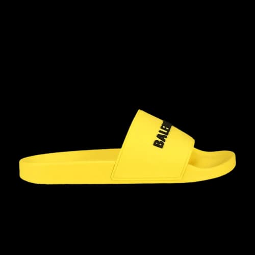 Balenciaga Pool Slides 'Yellow Black'