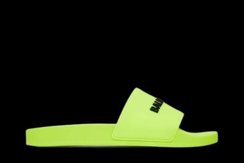 Balenciaga Pool Slides 'Fluo Yellow'