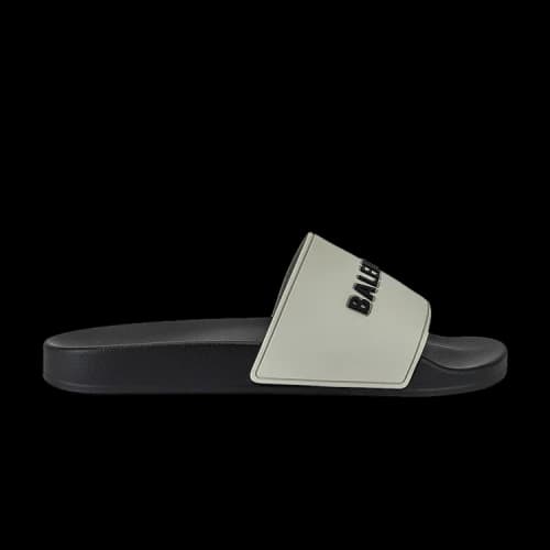 Balenciaga Pool Slides 'Grey Black'