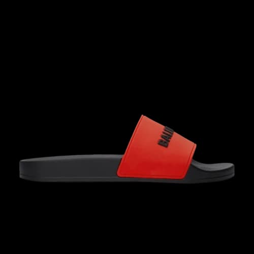 Balenciaga Pool Slides 'Blood Red'