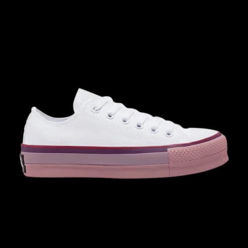 Converse OPI x Chuck Taylor All Star Platform Low 'White Rust Pink' (Women's)