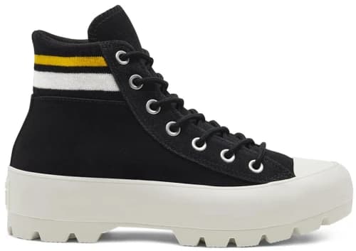 Converse Chuck Taylor All Star Lugged Hi Varsity Black Amarillo (Women's)