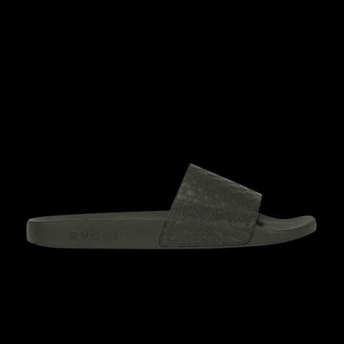 Gucci MicroGuccissima Slide 'Black'