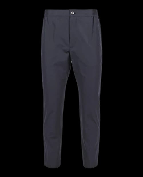 Gucci Label Cotton Poplin Trousers Indigo