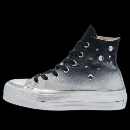 Converse Chuck Taylor All Star Lift High 'Black Gray' (Women's)