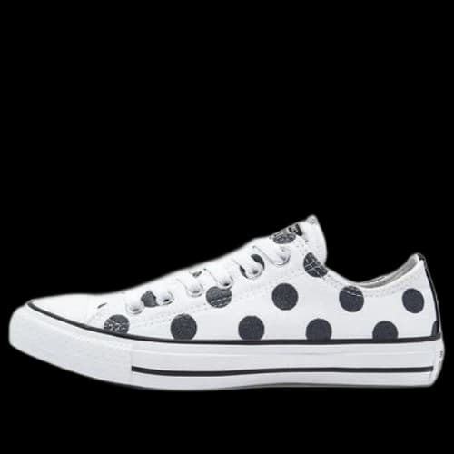 Converse Chuck Taylor All Star Low Top Dot White/Black (Women's)