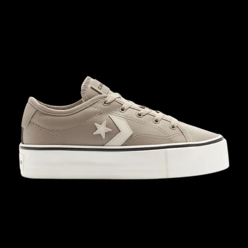 Converse Star Replay Platform Faux Leather Low 'Malted Taupe' (Women's)