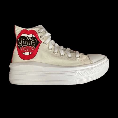 Converse Chuck Taylor All Star Move High 'Use Your Voice' (Women's)