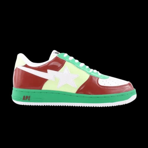 Bapesta FS-001 Low 'Green Red'