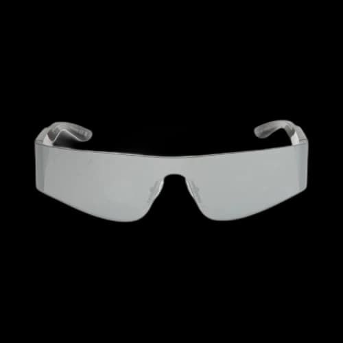 Balenciaga Mono Rectangle Sunglasses 'Silver'