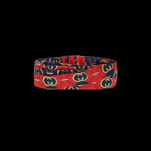 Gucci Silk Patterned Headband 'Red'