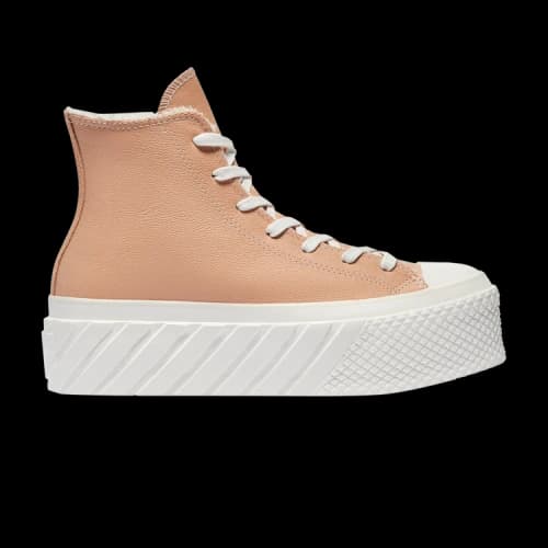 Converse Chuck Taylor All Star 2X Platform High 'Cozy Sherpa - Vachetta Beige' (Women's)
