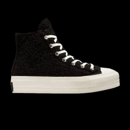 Converse Chuck Taylor All Star Lift High 'Black Sherpa' (Women's)