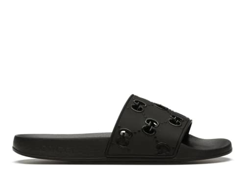 Gucci Slide Black Rubber (Women's)