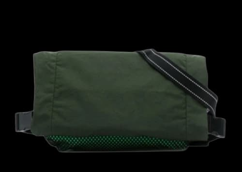 Bottega Veneta Men's Cotton Belt Bag Green