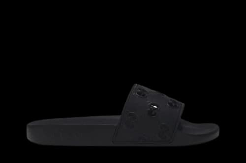 Gucci Rubber GG Slide 'Black'