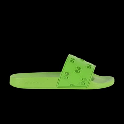 Gucci GG Rubber Slide 'Green'