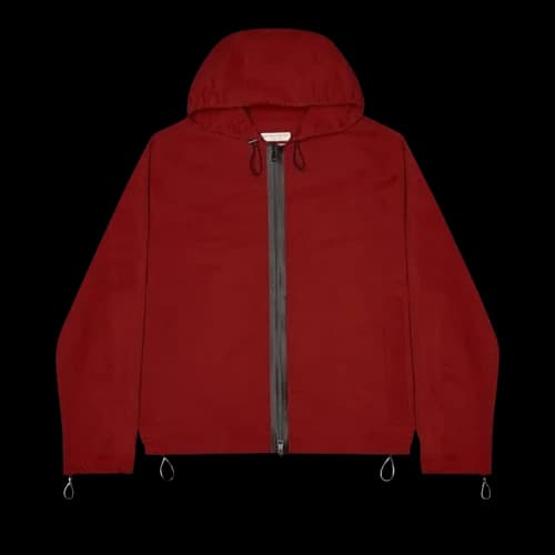 Bottega Veneta Hooded Zip Anorak Jacket 'Sienna'