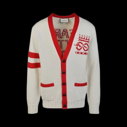 Gucci Slogan Cardigan 'Multicolor'
