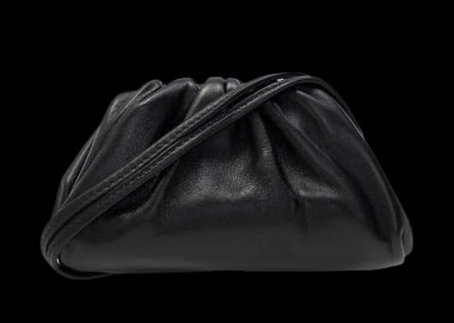 Bottega Veneta Strapped Pouch Black