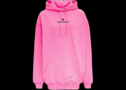 Balenciaga Soccer Hoodie Pink