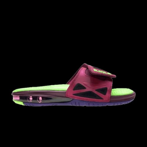 Nike Air Lebron 2 Slide Elite 'Raspberry Red'
