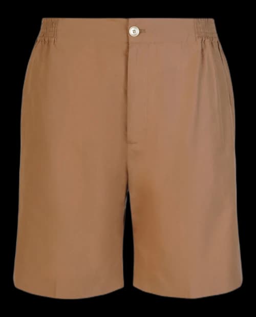 Gucci Waistband Shorts Sand