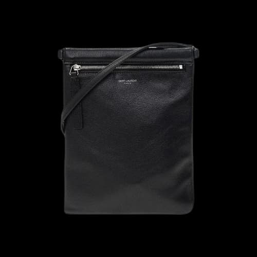 Saint Laurent Flat Bag Crossbody 'Black'