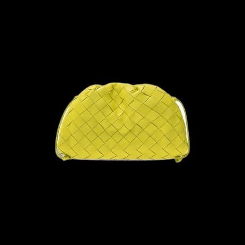 Bottega Veneta Mini Pouch 'Kiwi/Gold'