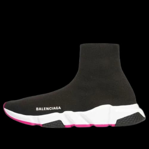 Balenciaga Speed Trainer 'Black Pink Sole' (Women's)