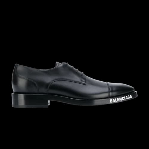 Balenciaga Logo Sole Derby 'Black'